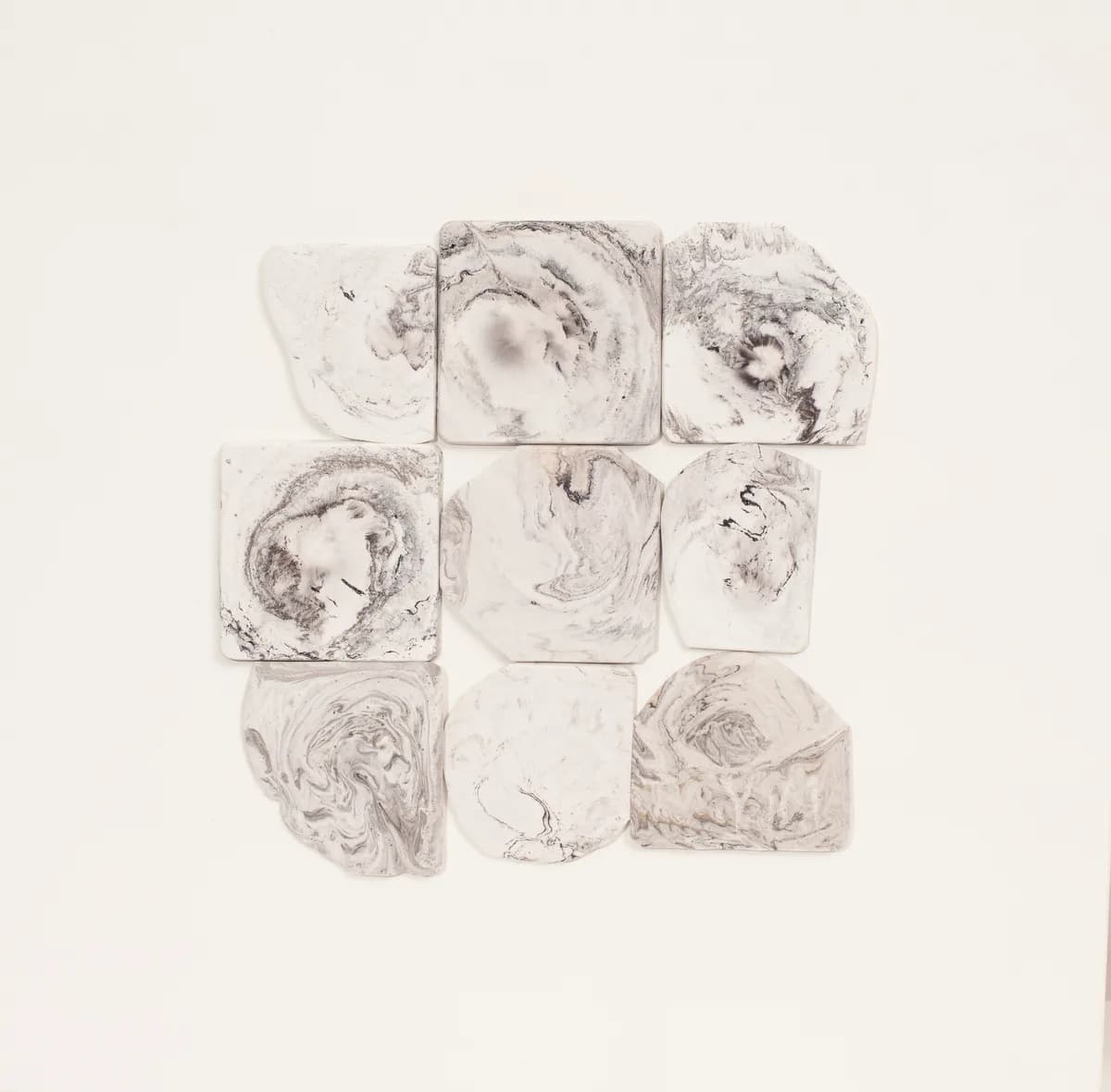 Obra de 40x40 de la Serie Oriente